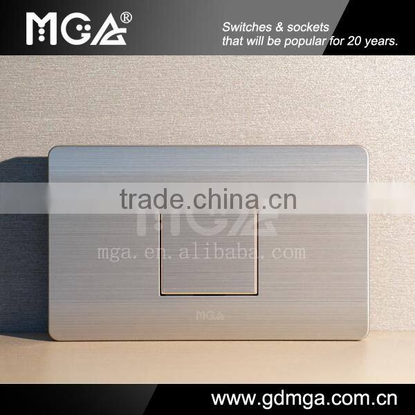 LED 2 Gang electric modular switch / modular switches / types of electrical switches