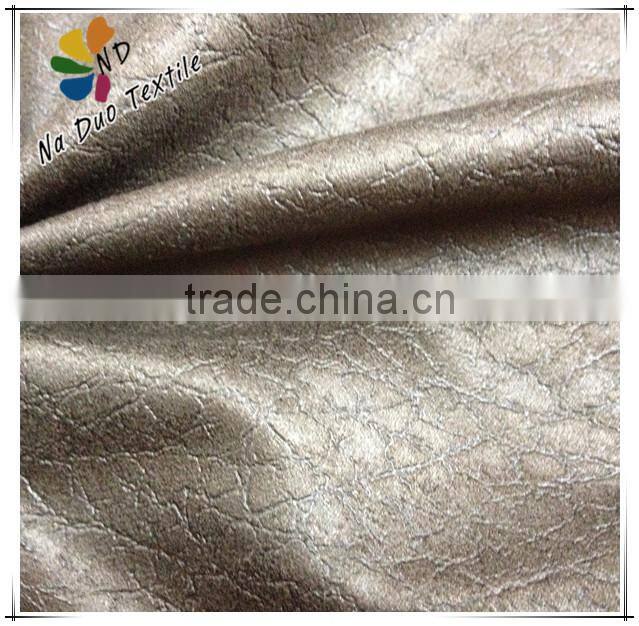 New Design Weft Suede Sofa Fabric/ Embossed Suede for Sofa