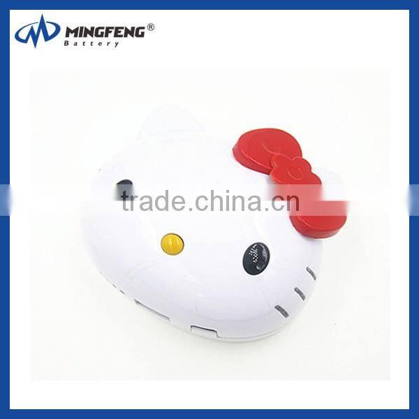 power bank 8000mah with hello kitty shape cartoon design
