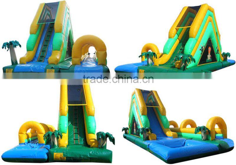 inflatable bouncy castle with water slide,used inflatable water slide clearancefor sale