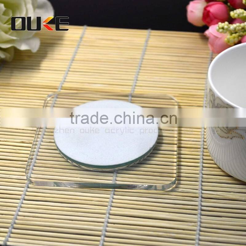 fashion style hot sale acrylic coaster