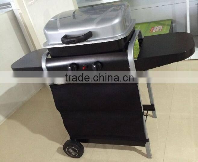 2 Burner Hood Gas BBQ