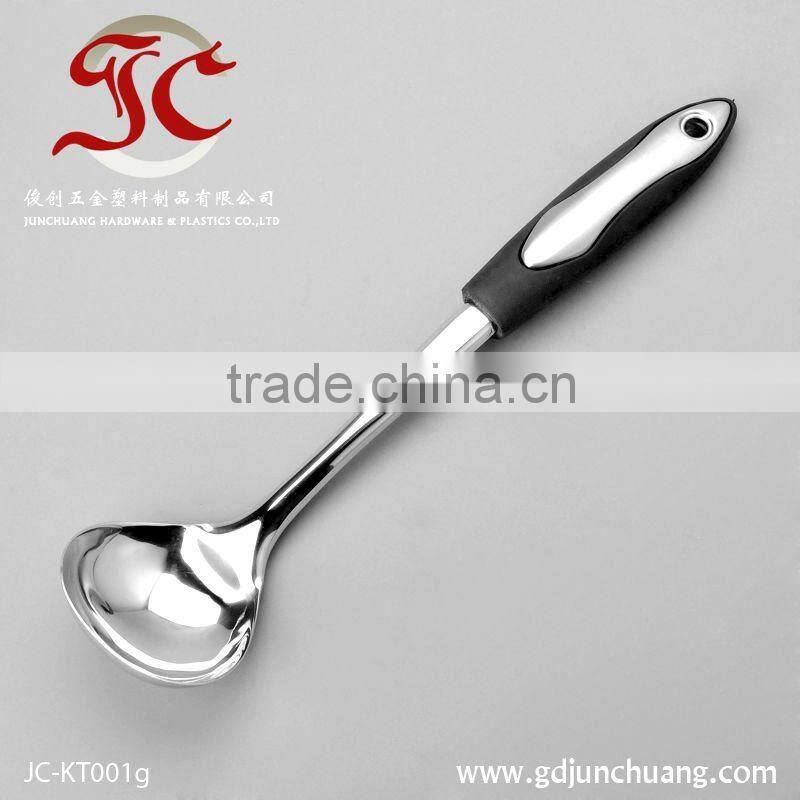 Innovative stainless steel soup ladle for kitchen accessories tools