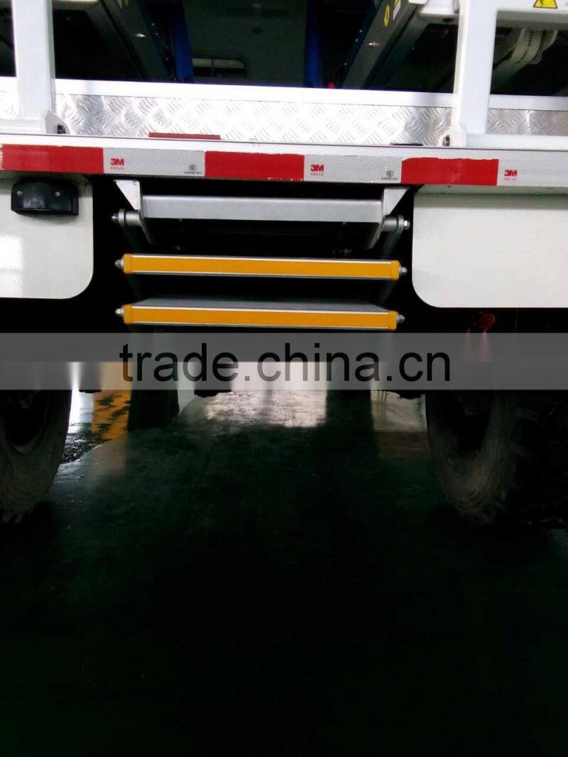 TUV CE Aluminum Electric Triple 3 step stepper ladder step stool with LED light for Van and Motorhomes