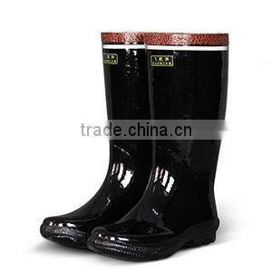 Rubber safety boots steel midsole
