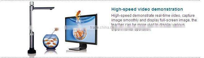 High Definition Fast 10-15fps at full 5.0 mega Visualizer Visual Presenter CMOS 2592X1944 V520