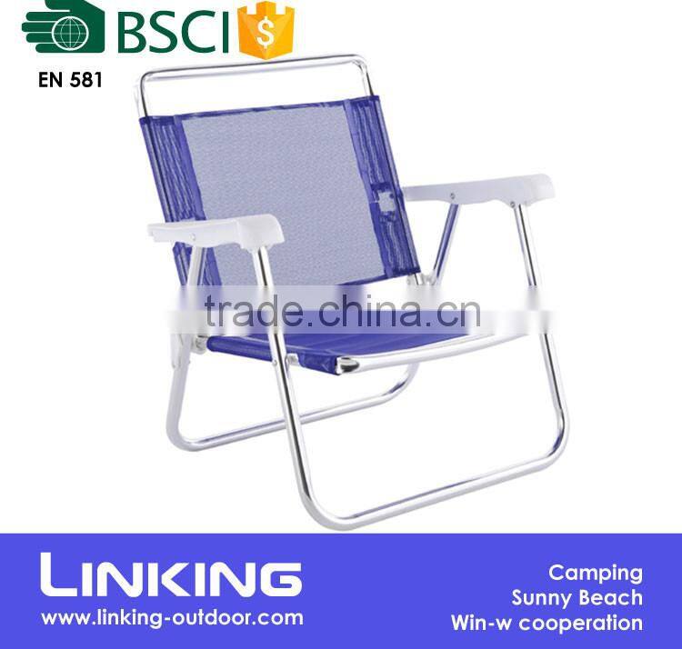 Outdoor Lightweight Portable Foldable Compact Backrest Beach Chair