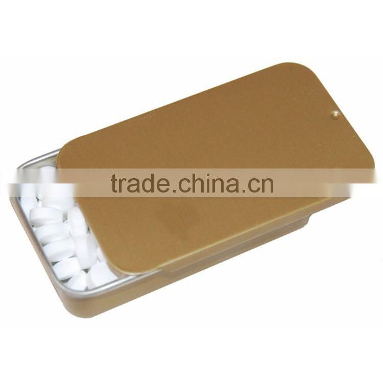 Mint Tin Box with Slid Lid