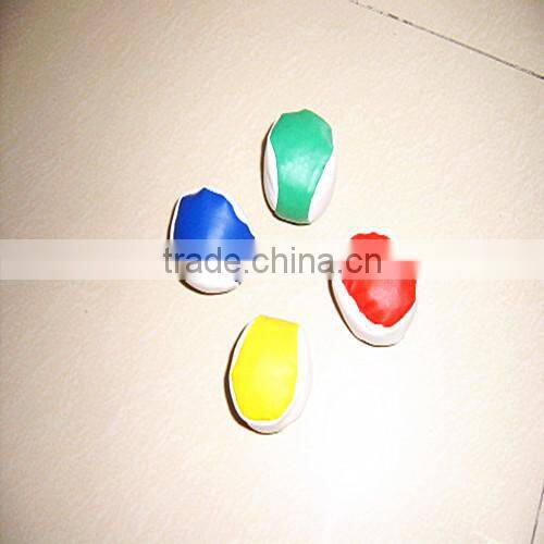 Eco-friendly Welcome OEM design soft lether knitted juggling ball