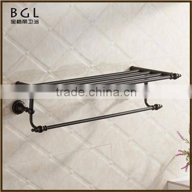 17520-orb best selling hot chinese products brass orb bathroom accessory towel shelf