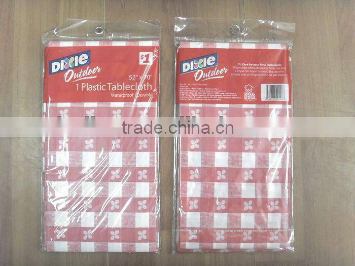 pe light weight emergency table cloth