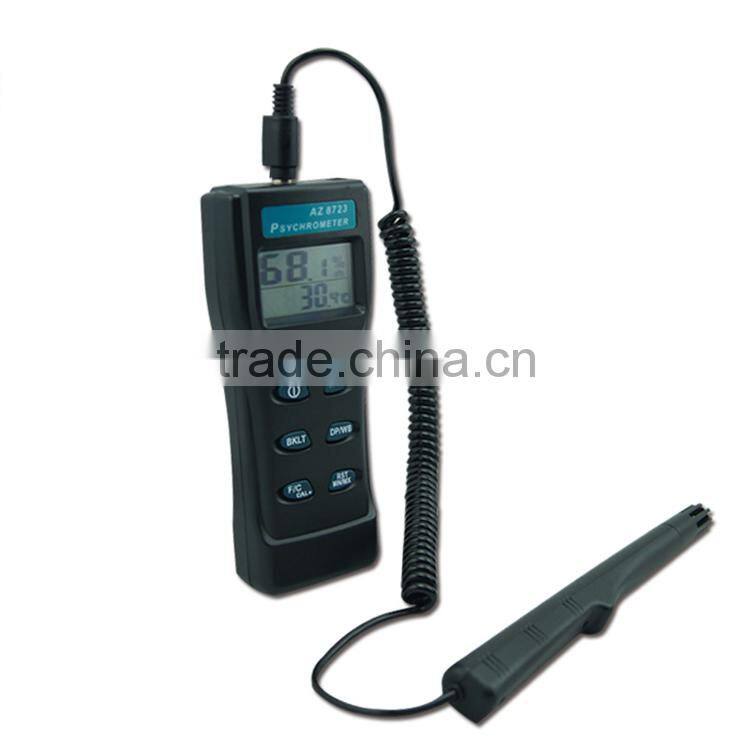 AZ 8723 Indoor Hygrometer 0%~100%RH Humidity Gauge Remote Probe Thermo Hygrometer Digital Display