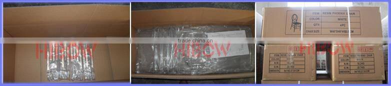 china transparent acrylic wedding phoenix chair resin