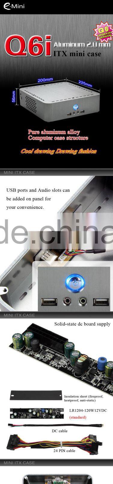 Small case for pc computer/desktop home computer /industrial pc can be DIY from Shenzhen