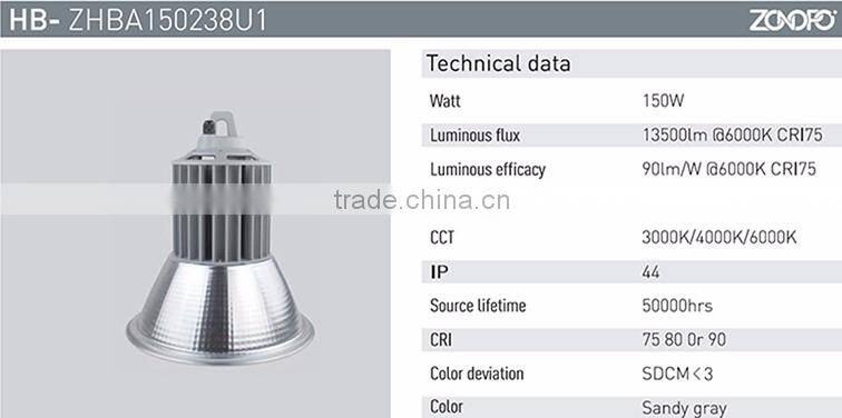 150w economy ac solution no need driver 3030 epistar led connect with 220v directly ip40 driverless smd high bay