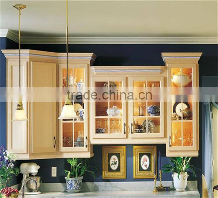 Latest Kitchen Furniture, Wood Kitchen Cabinet With Kitchen Counter top, Cheap Kitchen Cabinets