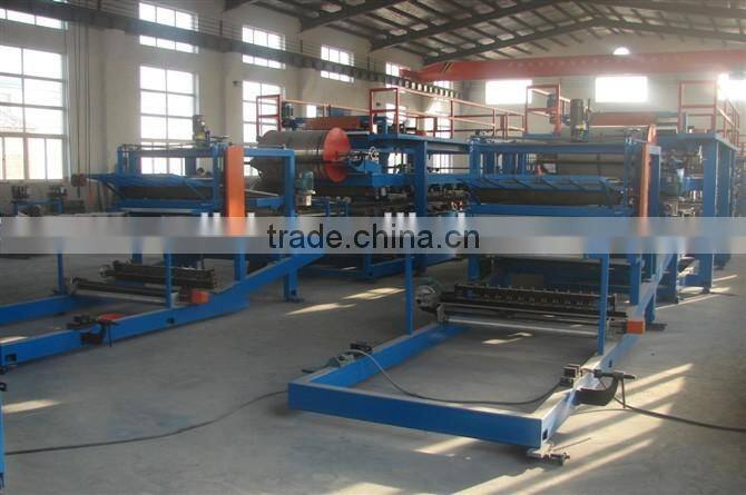 DX Galvanized steel/Aluminum plate sheet sandwich panel production line