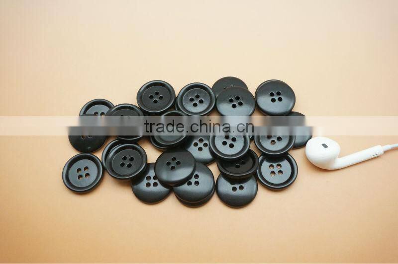 4 Holes High Quality Black Natural Corozo Nut Buttons