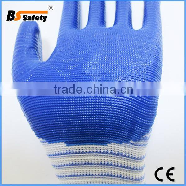 BSSAFETY white thin cheap en388 work gloves