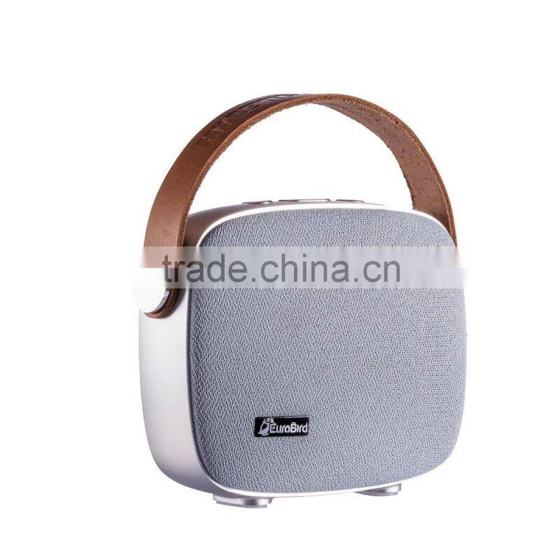 2016 Portable Stylish Waterproof Wireless High-end Fabric Mini Bluetooth Speaker with CE/FCC/ROHS Certificate