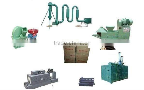 ZBJ Advanced Charcoal Briquetting Machine High Capacity