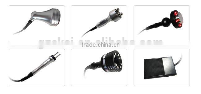 Factory price ultrasound cavitation and rf beauty machine