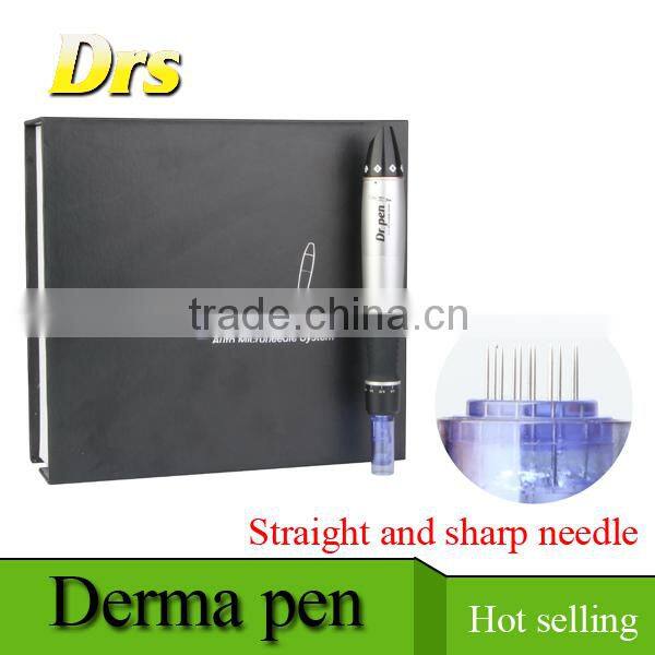 Micro needle roller of derma roller skin care electrical vibrating device derma pen for salons use