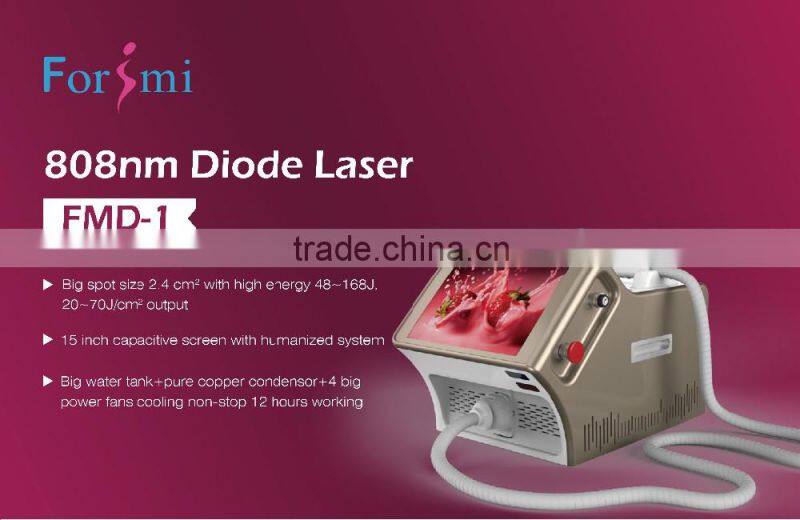 high power unhairing 808nm professional laser diode for whole body depilation