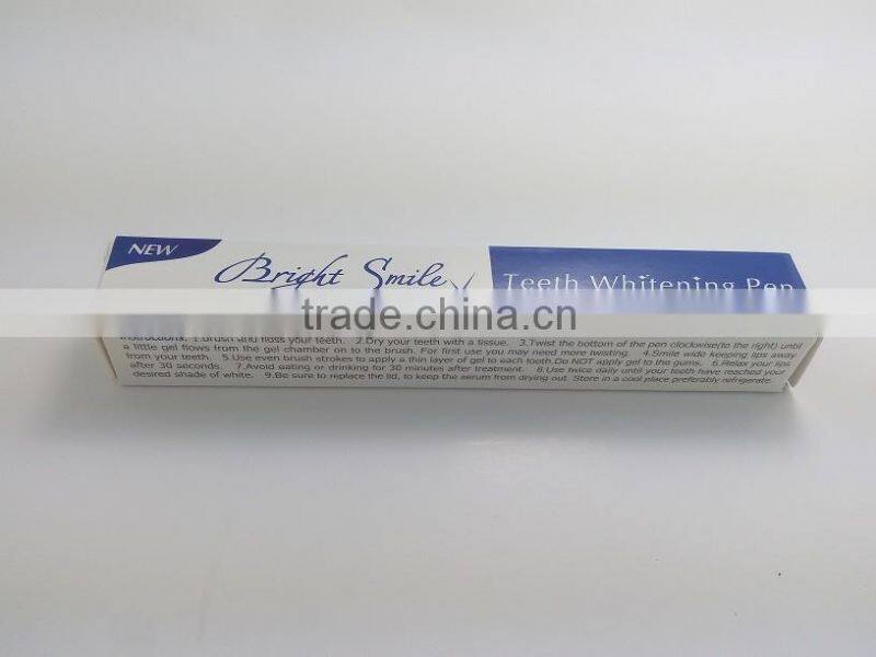 2016 best seller teeth whitening pen, white smile teeth whitening pen