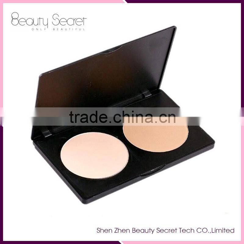 High quality 2 color Powder cake palette