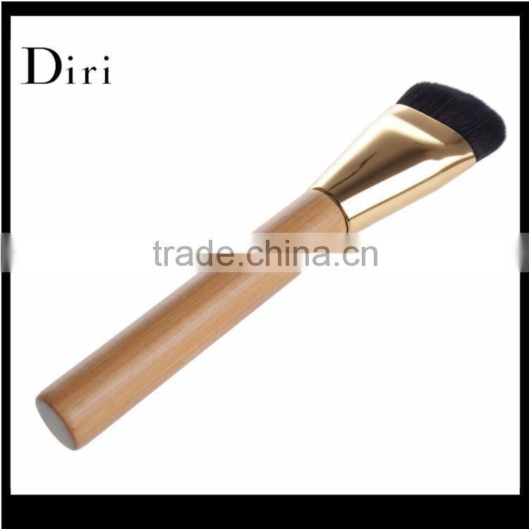 Custom logo synthetic hair powder makeup brushes