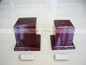 Straight square base for trophy