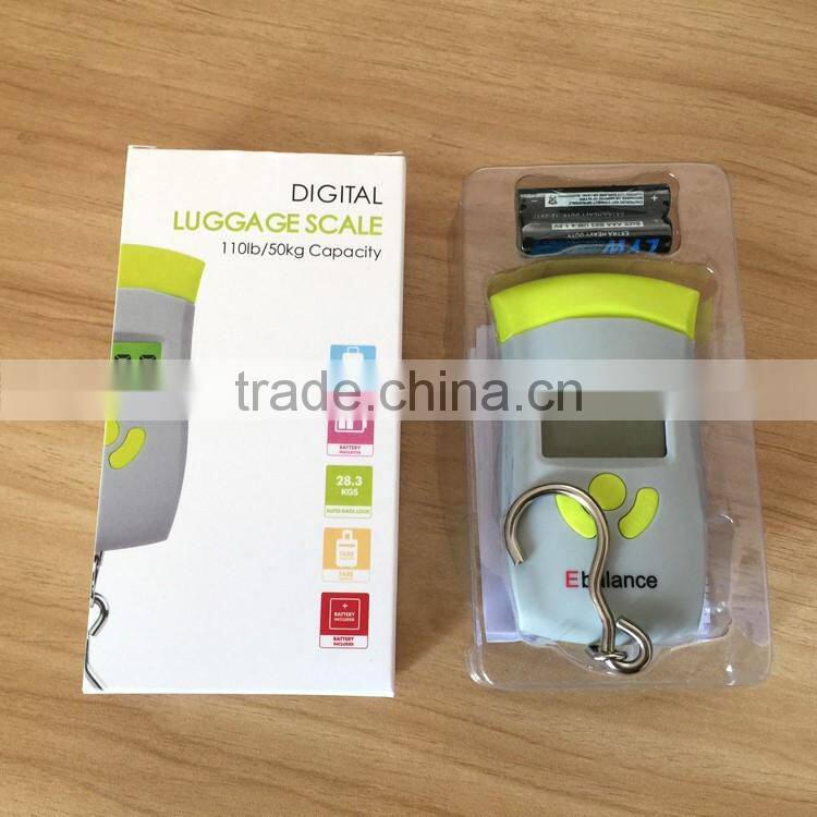 2016 High Quality Portable Digital Luggage Scale