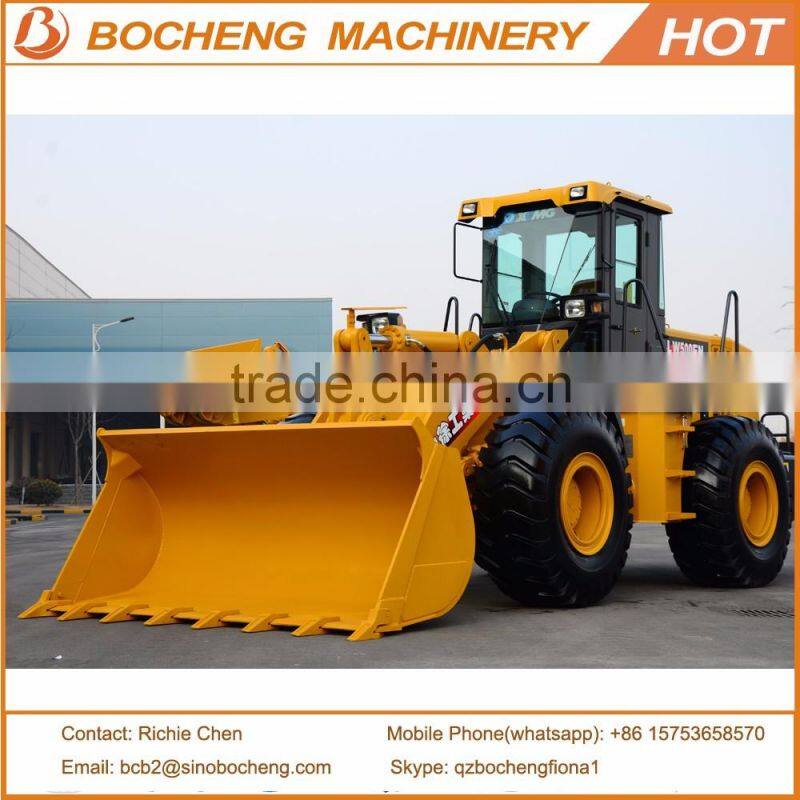 China 5T Front Loader XCMG Wheel Loader LW500FN with Shangchai Engine