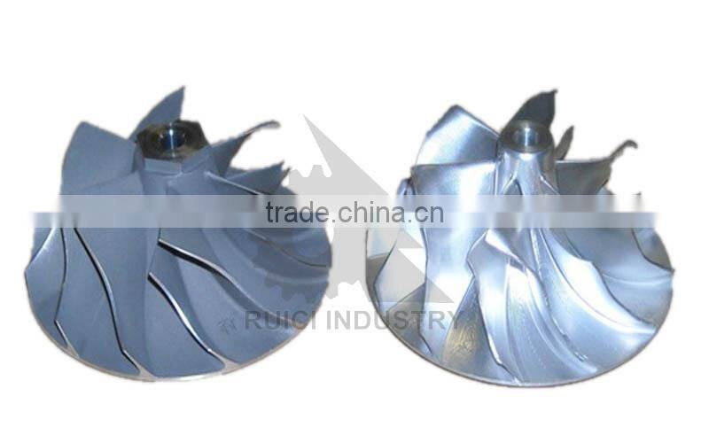 Turbocharger Replacement Parts Turbo Compressor Wheel Billet Compressor Wheel