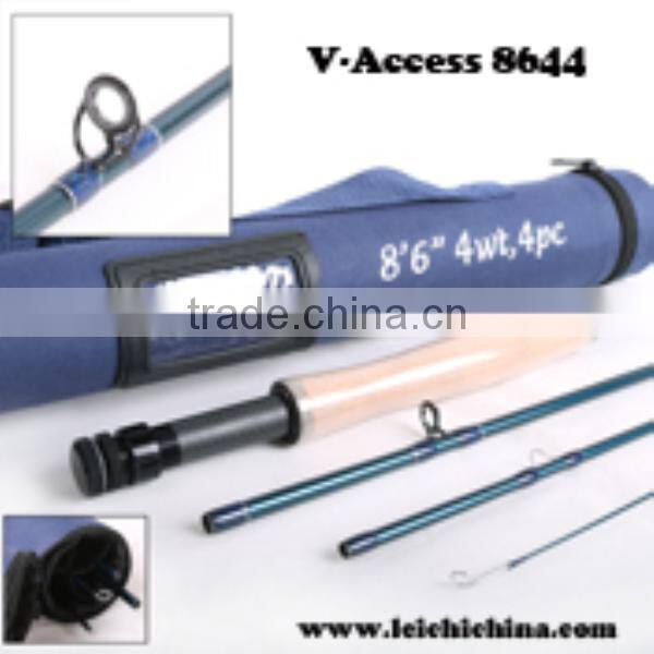 30T+36T SK 9ft #5 7sec V-Traveller 9057 carbon fly fishing rod