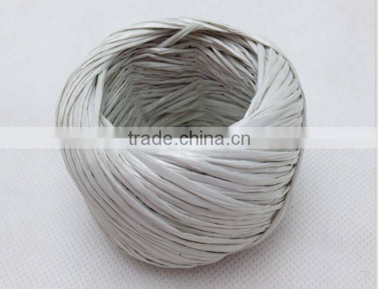gray color 30 grams pp raffia ball for gardening