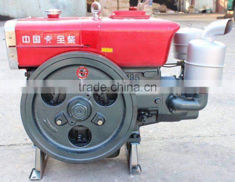 direct injection water cool single cylinder four stroke diesel engine