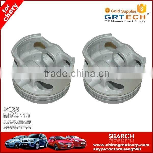 372-1004021 auto spare parts engine piston for Chery