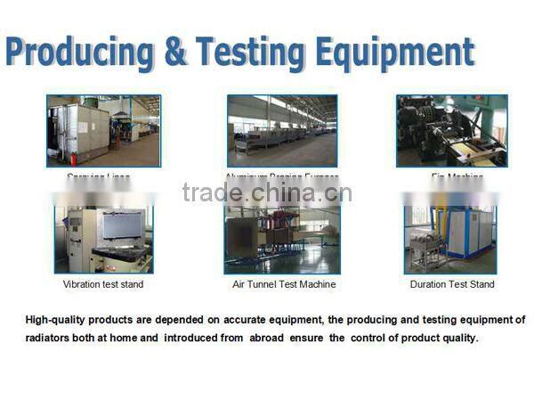 Construction Machinery Parts Excavator Radiator