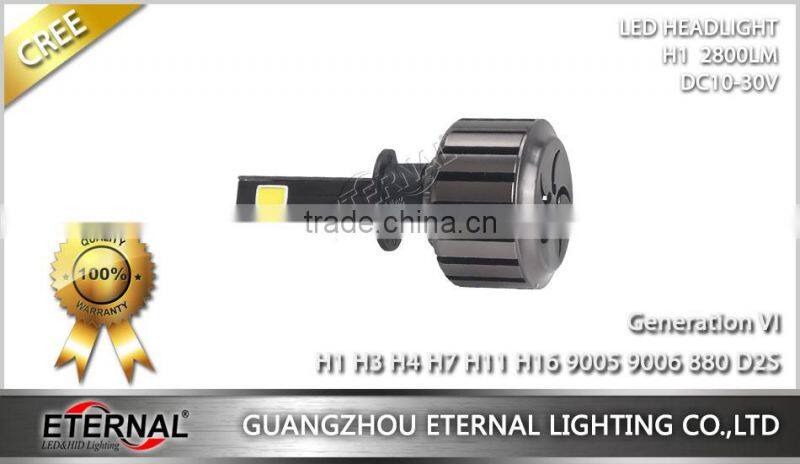 universal size LED headlight bulb replacement H1 H3 H4 H7 H11 H13 9005 9006 880 D2S car automotive led headlight bulb kit