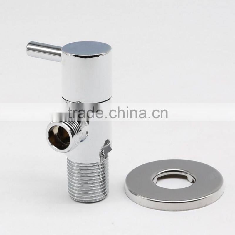 90 Degree Safety Manual Toilet Brass Angle Stop Valve