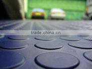 Round stud rubber flooring