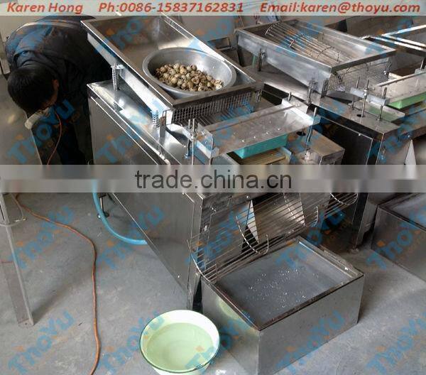 boiled guail egg peeler machine egg skin peeler