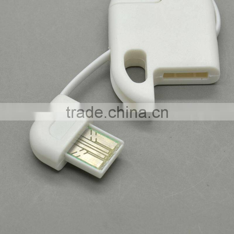 keychain usb charger For iphone 5 usb keychain, ,usb keychain strap,usb rechargeable led keychain