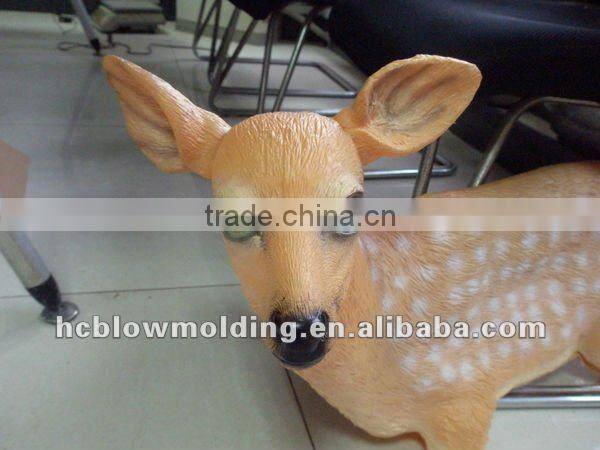 OEM Blow Molding Plastic Animal Decoy Bait The Deer Mould Design
