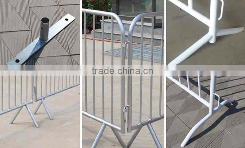 strong style concert crowd control barrier temporary steel fence predestrian barrier