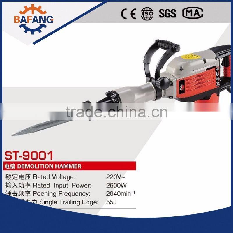 Portable Electric Gas Engine Powered Concrete Rock gasoline jack hammer