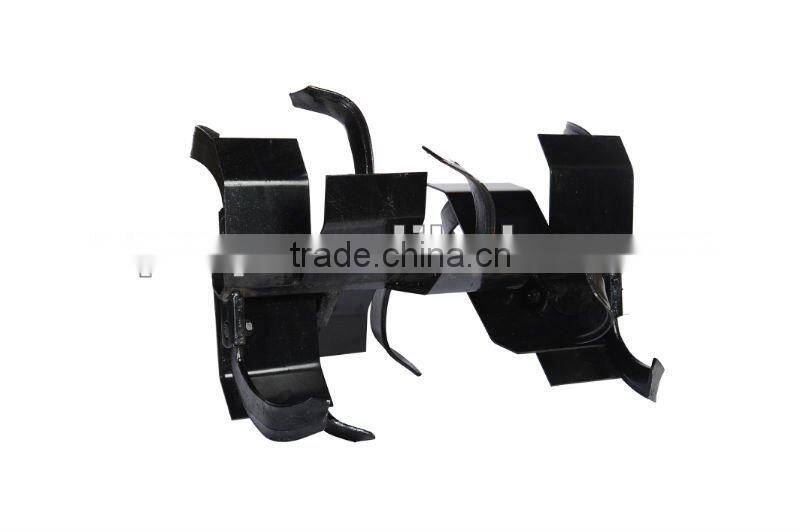 Complex paddy blade of tiller accesorries for dry and wet farmland