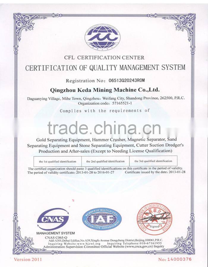 Cutter Suction Dredge Head for CSD